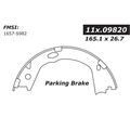 Centric Parts Centric Brake Shoes, 111.09820 111.09820